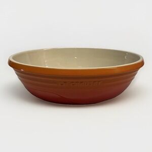 Le Creuset Large Oval 3.6 Qt Bowl Volcanic Orange Limited Edition 12" x 8"